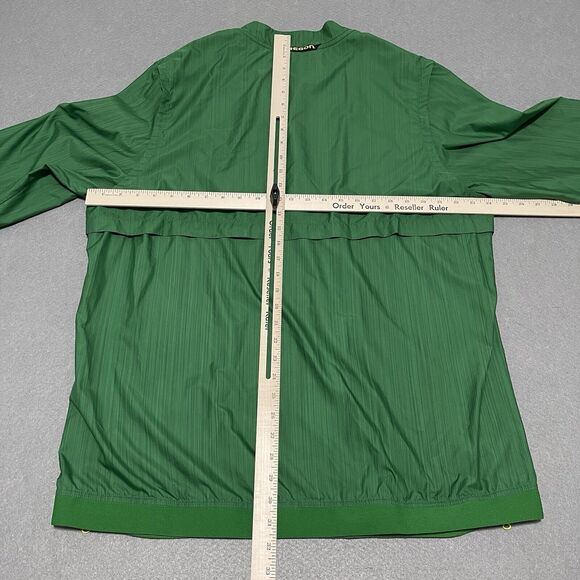 Oregon Ducks Jacket Mens XL Green Nike Sideline 1/4 Zip Coach Lightweight Vented - Picture 12 of 15